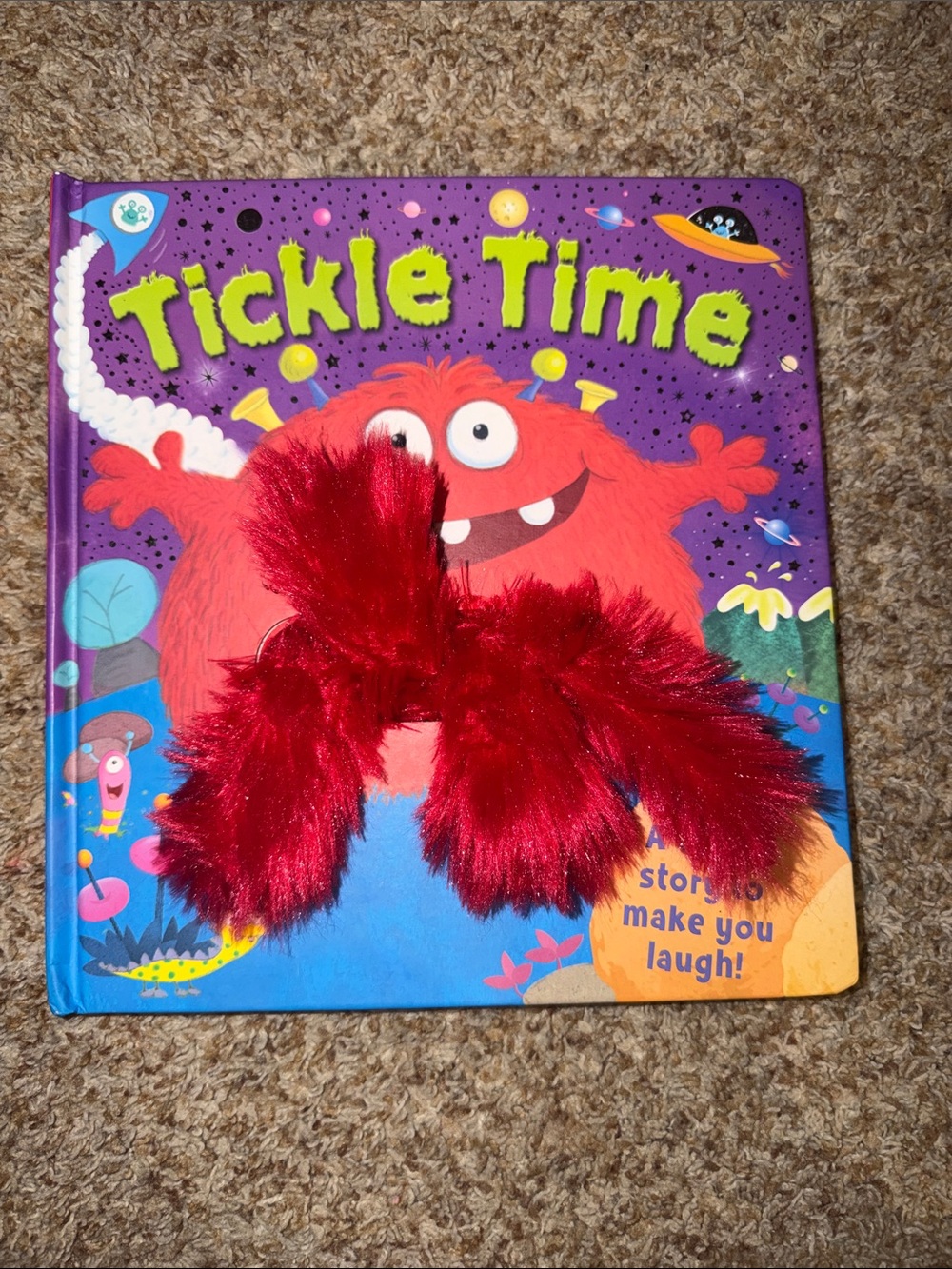 Tickle Time finger puppet board book published by IglooBooks